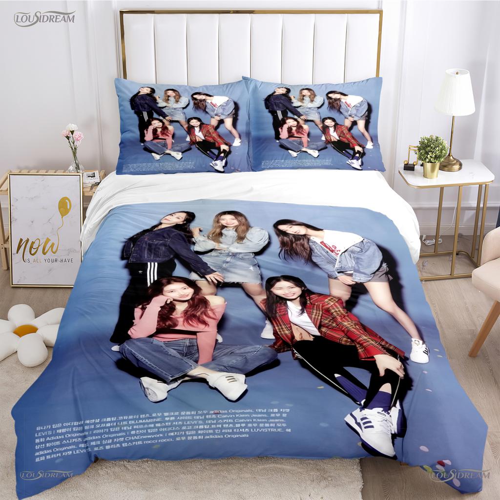 Itzy-Korean Singing Group All Season Duvet Cover Comforter Bedding Set Soft Quilt Cover And Pillowcases Single/Double/Queen/King