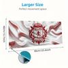 Arsenal F Großes Mauspad Große Gaming-Tischunterlage Rutschfest für Laptop Tablet Großes Mauspad XXL Matte Mini-PC-Spielmatte Mit verriegeltem Rand