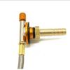 Outdoor Flat Gas Tank Valve Adapter - All-Copper Liquefied Gas Rubber Hose Connector