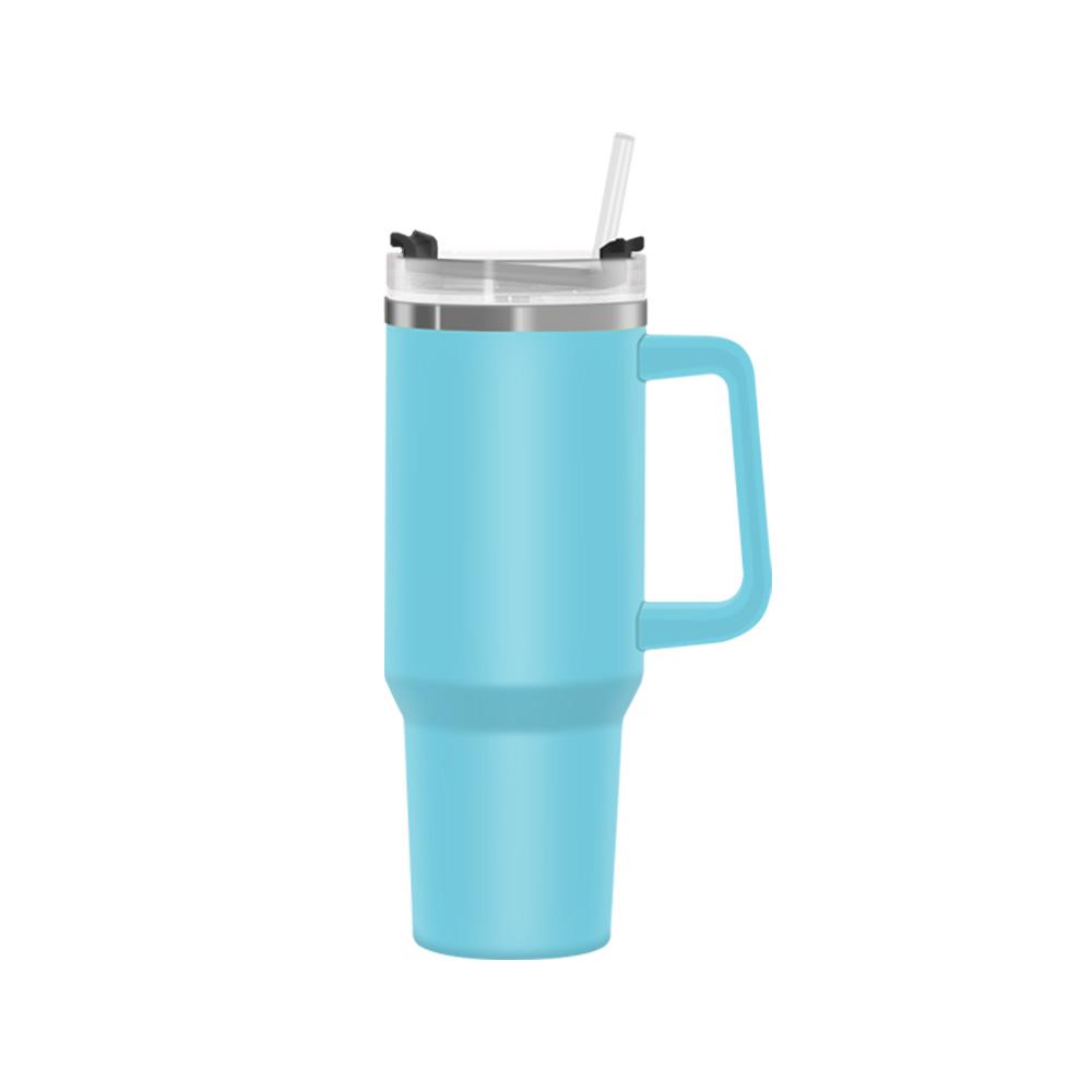 Wholesale Bulk 40oz Custom logo Reusable Insulated Tumbler with Straw Thermo Tumbler Water Tumbler