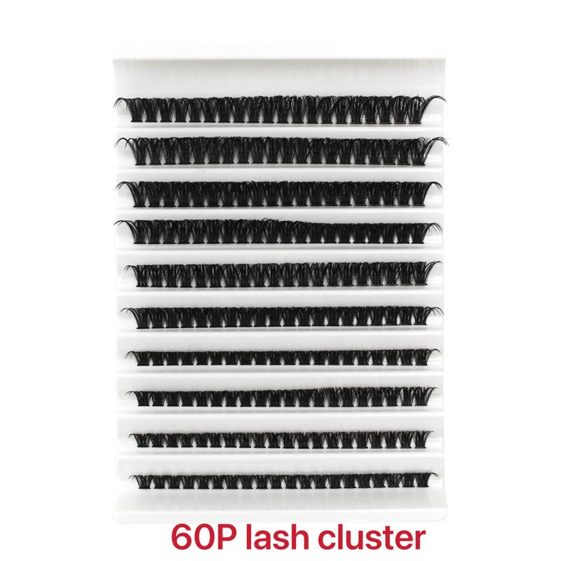 SL WIMPERN 320 Stück Cluster-Wimpern 30D 40D 50D C D Schwung Wimpern-Cluster Mix 8-16mm Einzelne Wimpern DIY Wimpernverlängerungs-Set