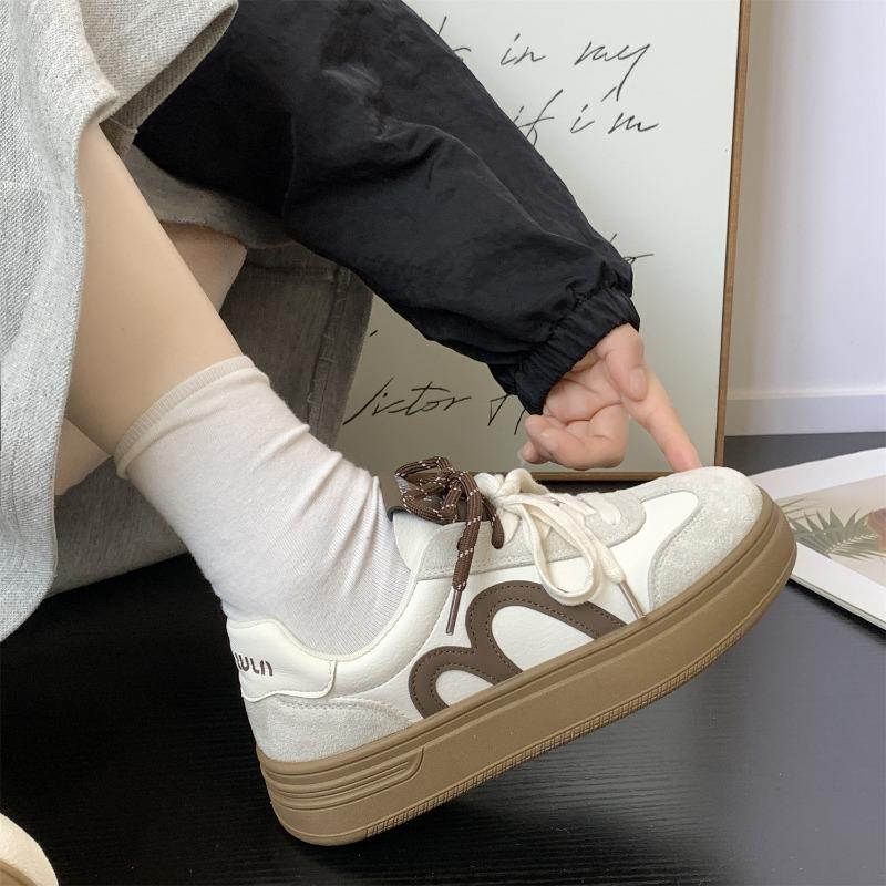 New Product Hot Sale Autumn New Retro Platform Versatile Sports and Leisure Board Shoes 5413