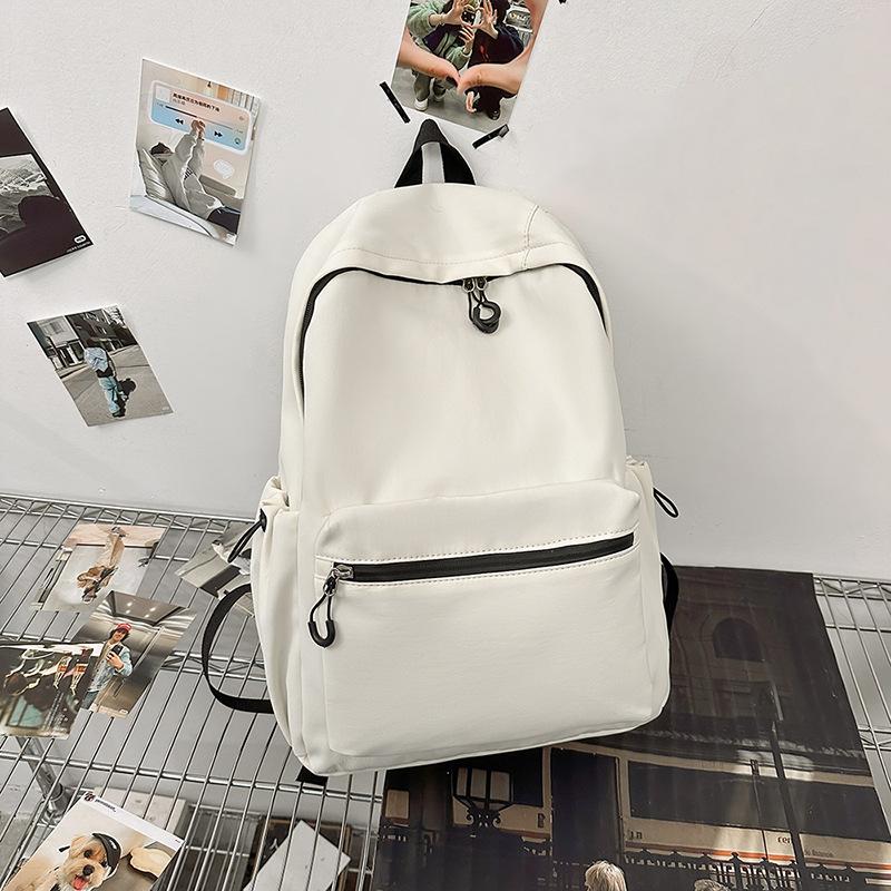 

Простой повседневный рюкзак женский новый для учениц средней и старшей школы, школьный рюкзак большой вместимости для путешествий