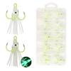 Yushinkan Fishing Tackle Assist Hooks for Hairtail Fishing 2 Hairtail Jig Assist Hairtail Fish Hairtail Fish Cuttlefish Hooks Bait Four-Hook (10-Pack)