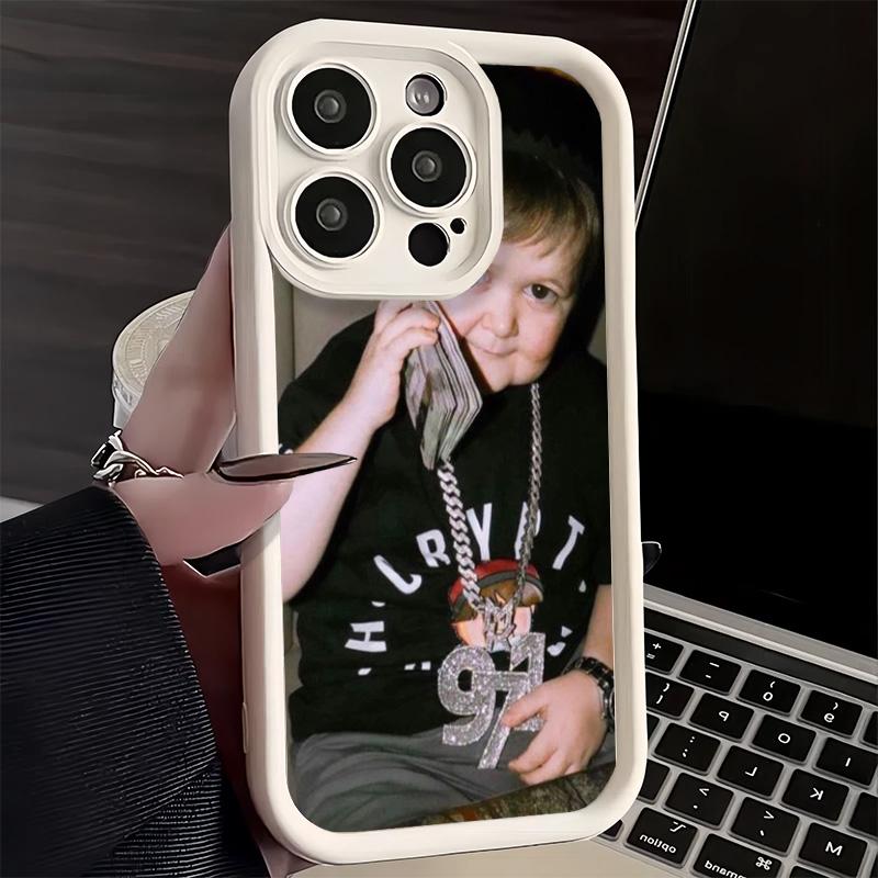 Phone Case for iPhone 17 Air 16E 15 16 Pro Max Funny Babaite Hasbulla Cover 14 Plus 13 12 Mini Soft Shell Silicone Fundas