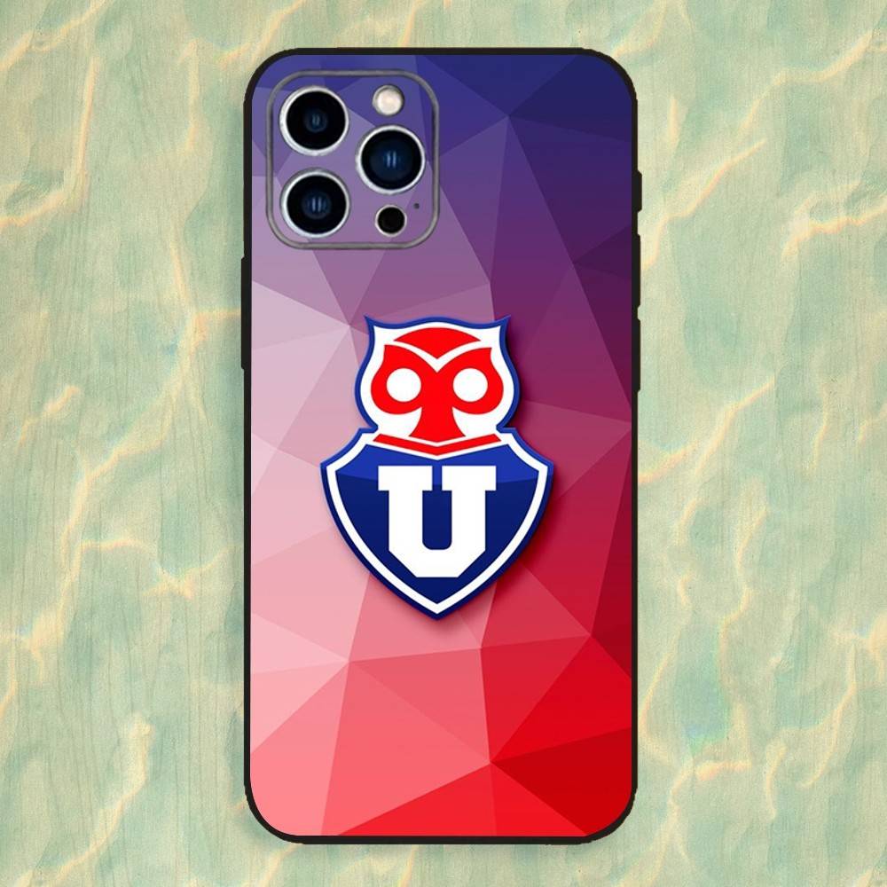C-Chiles U-University-s Logo Phone Case For iPhone 16,15,14,13,12,11 Plus,Pro Max,XS,X,XR,SE,Mini,8,7,Soft Silicone Black Cover