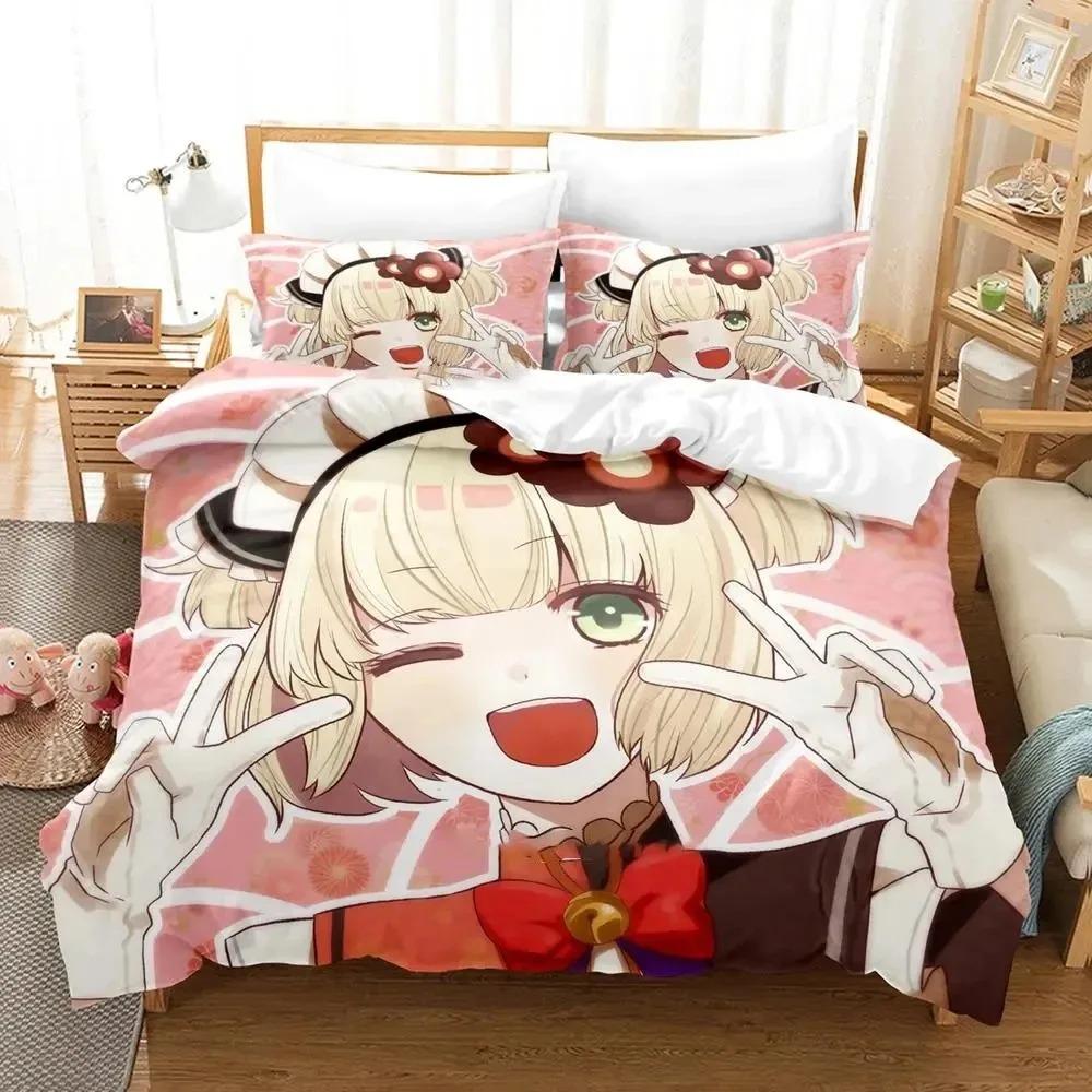 Anime spēle Olympia Soire gultas veļas komplekts zēniem meitenēm dvīņi karalienes izmēra segas pārvalks Spilvendrāna gultas zēniem pieaugušajiem mājas tekstils
