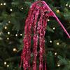 2pcs Sequins Artificial Christmas Glitter Branches  Merry Christmas Decoration