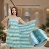Quick Dry Coral Fleece Bath Towel Microfiber Beach Towel Multi-functional Large Towel  Bathroom