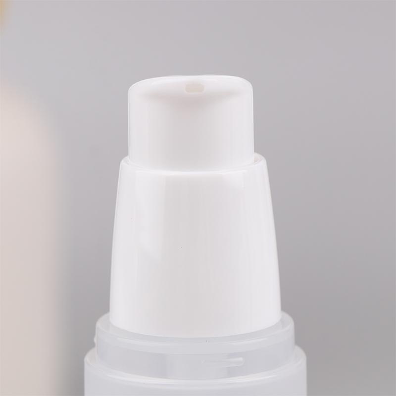 15 ml-100 ml Weiße Leere Vakuum Airless Plastik Lotion Creme Flaschen Behälter Reisegröße Cremebehälter Pumpe Parfümflasche