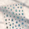 Colorful Five-pointed Star Gird Polka Dot Line Bowknot Cherry 5D Shiny Nail Art Stickers Self Adhesive Decoration Manicure Decal