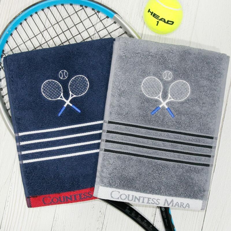 

Songwol Tennis Towel Sports Club Towel 1 Piece [WBACA3D] gray