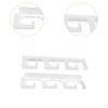 Fishing Rod Holders Organizer Wall Mounted 3 Rods Capacity Accessory Sturdy Easily Install Design