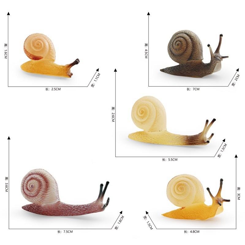 Vibrant Simulated Snail Figurines For Outdoor Garden And Indoor Home Decor