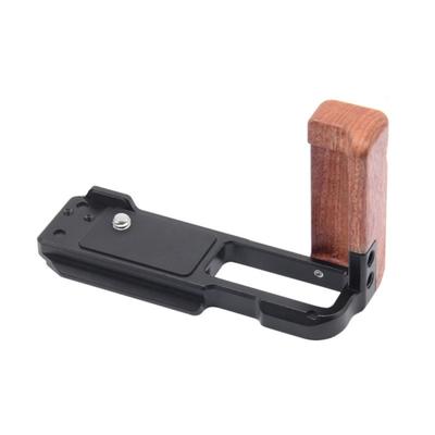 Quick Mount Plate for ZV1II ZV-1F ZV1 Handgrip Baseplates Pearwood & Aluminum L Bracket Tripods