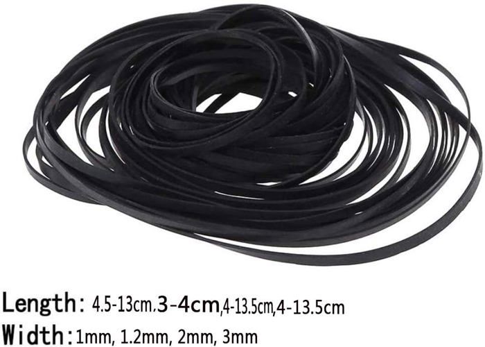 Outils De Fixation - Biluer - BBBBLYJPD-01 - Caoutchouc De Haute Qualité - 4 Tailles Disponibles - Noir