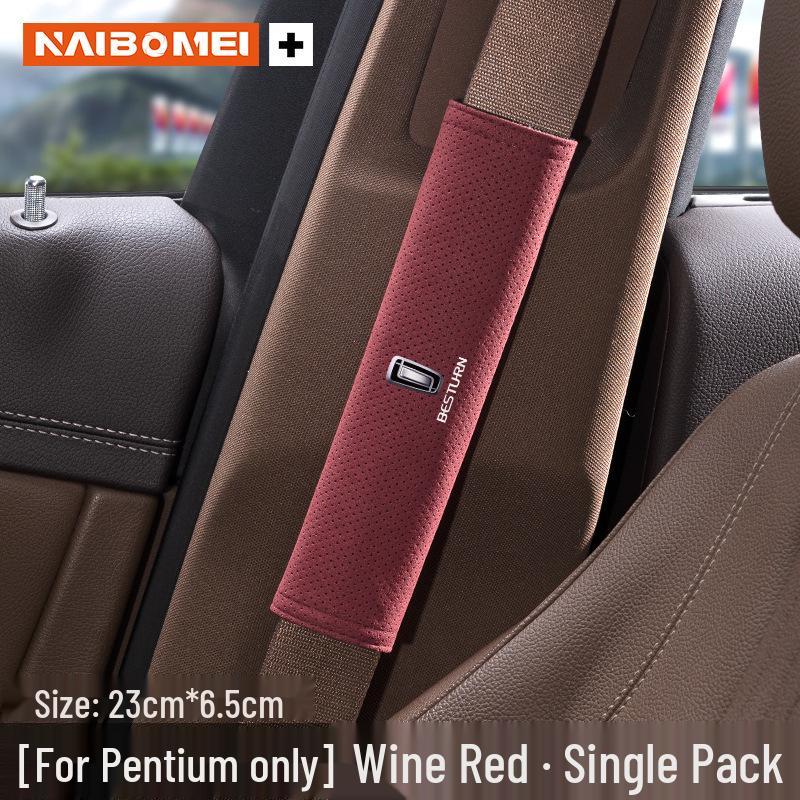 Car Seat Belt Shoulder Protector for Besturn B70S/T99/T55/T77/T33/NAT - Prevents Neck Chafing