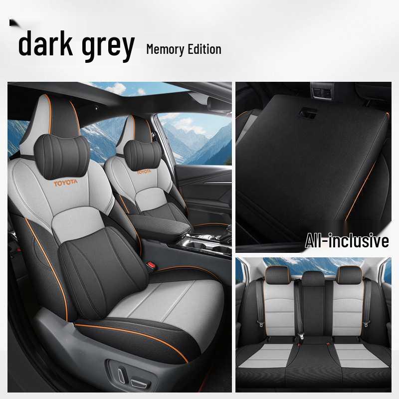 9th Gen All-Season Fabric Car Seat Covers for 2024 Toyota Camry, Full Coverage