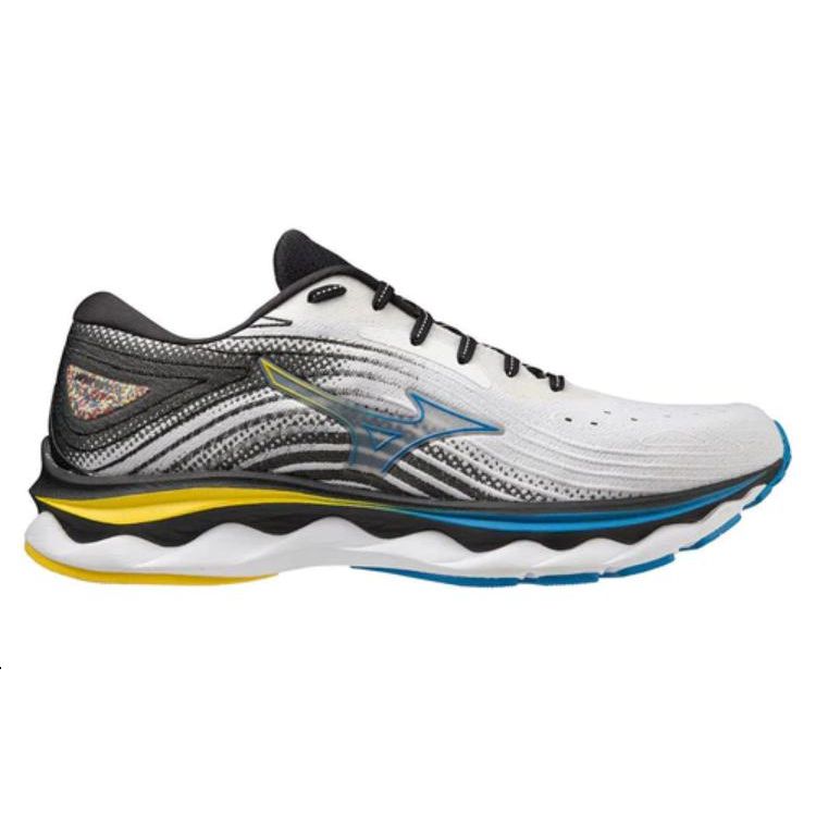 Mizuno Wave Sky 6 Bequemes Atmungsaktives Gewebe Stoßdämpfung Rutschfest Langlebig Leicht Niedrig geschnittene Lässige Laufschuhe Herren Sneaker J1GC220201