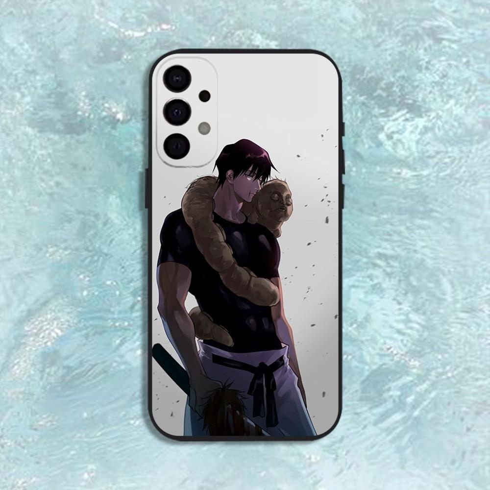 Toji Fushiguro Jujutsu Kaisen Phone Case For Samsung S25,S24,S21,S22,S23,S30,Ultra,S20,Plus,Fe,Lite,Note,10,9,5G Black Cover