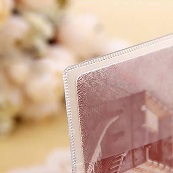 Passport Cover Functional Waterproof Transparent Resealable Clear Passport