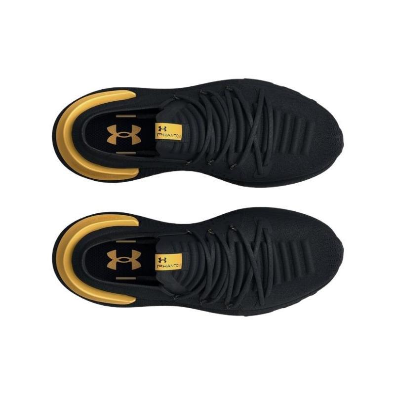Under Armour Hovr Phantom 3 'Metallic Black Gold' Sneakers 3025520-003
