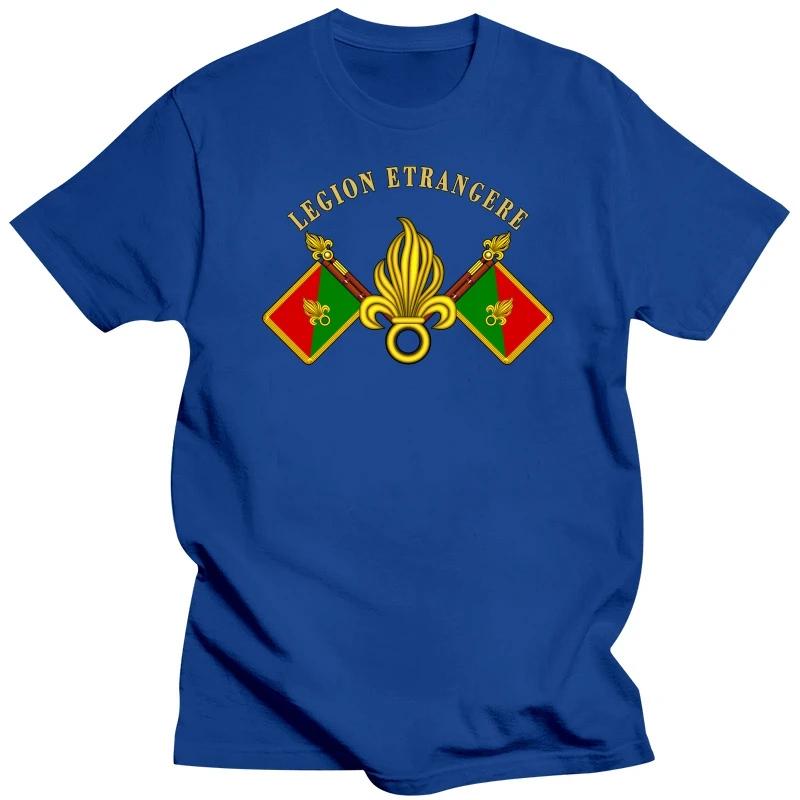 

Legion Etrangere Honneur Fidelite Французский Иностранный легион Мужская футболка с коротким рукавом Повседневная летняя рубашка с круглым вырезом из 100% хлопка 4XL