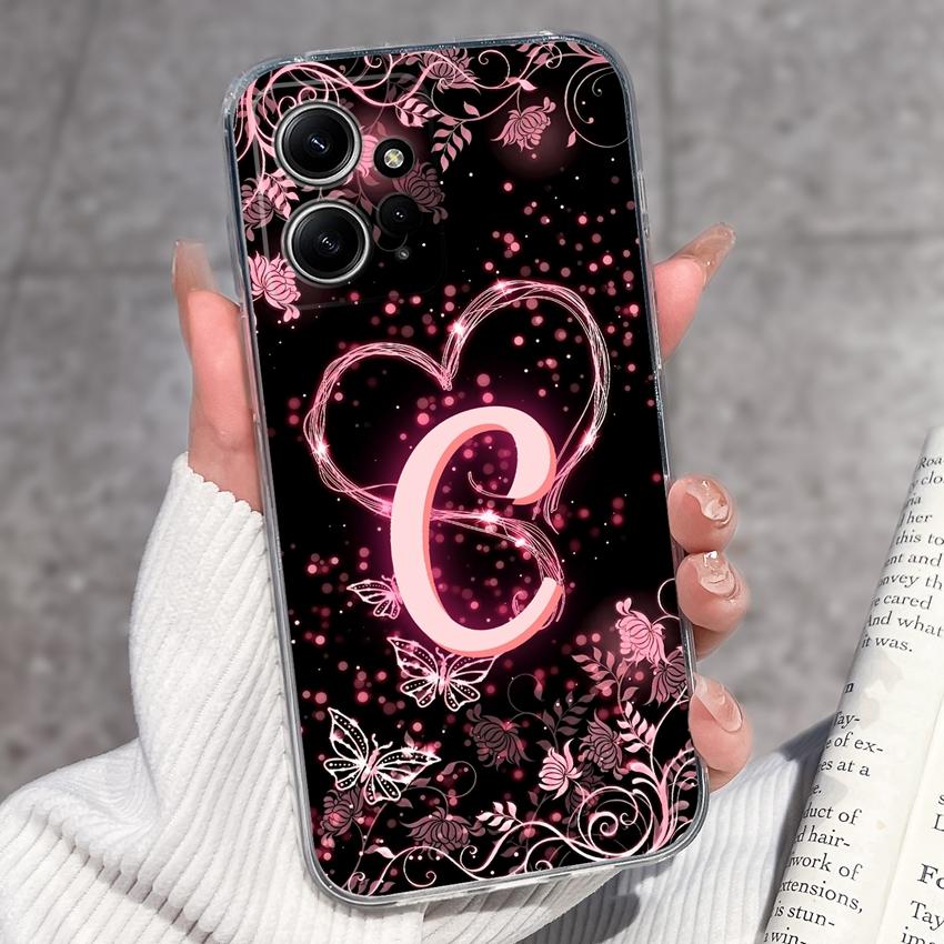 For Redmi Note 12 11 11T Pro Plus 12S 12 Turbo 11S 11SE 5 Plus 5A Pro Phone Cases Star Letters Soft Transparent Silicone Lightweight Back Covers Shell