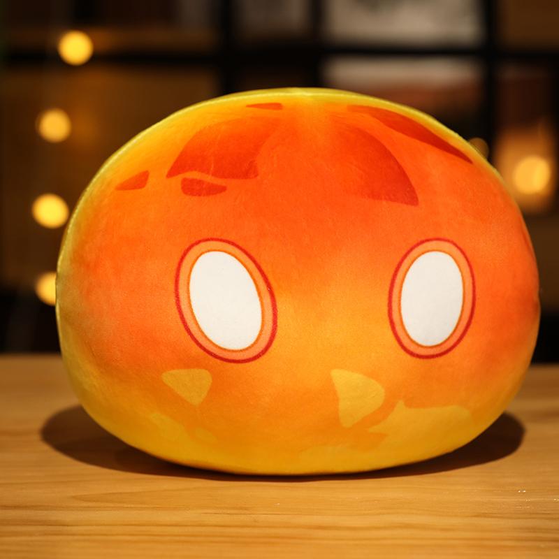 10cm Genshin Slime Plush Pendant Toys Genshin Impact Stuffed Pillow Cute Anime Game Original God Cosplay Fans for Kid Gift