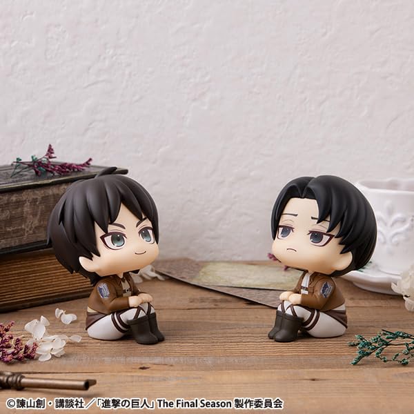 Figura completa de Levi de Ataque dos Titãs Rukappu