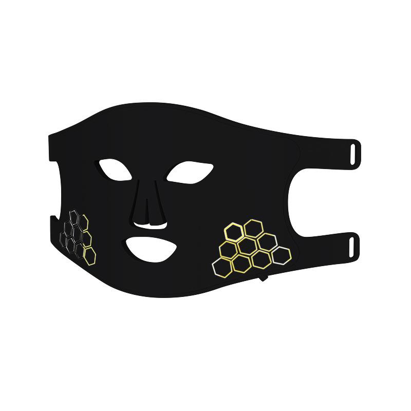 

Новый прибор для фотонного омоложения, косметическая маска для всего лица, бытовая подтяжка, укрепляющая силиконовая маска, прибор для удаления веснушек чёрный