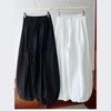 Oversized Bloomers Summer Elegant Fashion Women Lantern Pants Casual Loose Breathable Cotton Wide Leg Pants