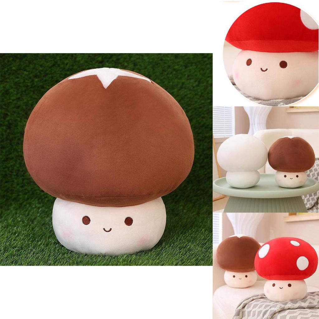 Red Umbrella Mushroom Plush Toy Soft And Cuddly!
