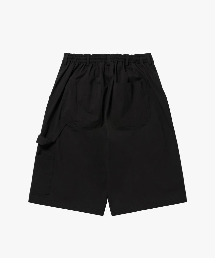 GOALSTUDIO Script Chino Long Shorts-Black