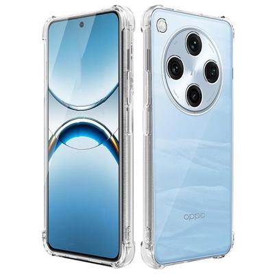 TPU Transparent Case for OPPO Find X8 Pro 5G Protective Cover Four Corners Shockproof Bumper Coque Fundas