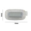 2PCS LED Luggage Trunk Light For Benz W164 X164 W169 A45 C197 W204 W212 W216 W245 W463 No Error Courtesy Footwell Door Lamp