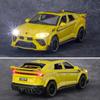 1/32 Lamborghini Bison Urus SUV Alloy Scale Car Model Diecast Metal Miniature Car Model Sound and Light Collection Children Toy Vehicles Gifts