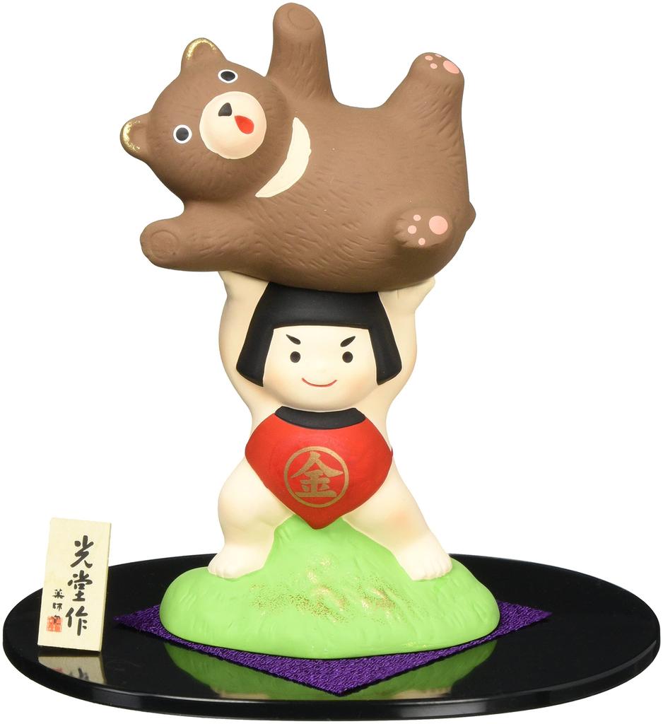 Yakushi Kiln May Appare Kintaro Doll, Boys' Festival, Kinzai, (Large)