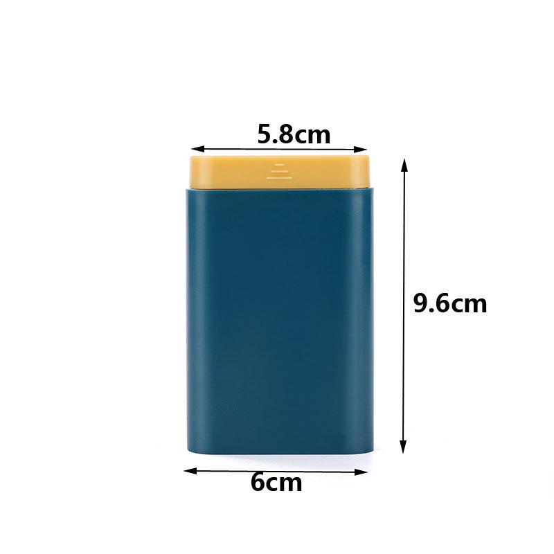 Portable 7-Day Pill Dispenser Box