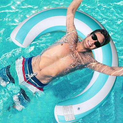 Inflatable U Shape Buoyancy Stick Arc Buoyancy Stick for Fun Summer Swimming Pool Accessory for All Ages Air Noodles Stick