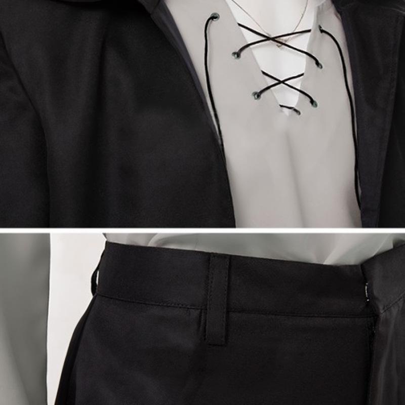 Eren Yeager Cosplay Outfit Letzte Staffel, Attack on Titan Anime Herren Bühnenperformance Kostüm