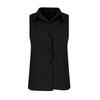 Women's Button Up Shirt Sleeveless Basic Casual Solid Color Summer Shirt Top