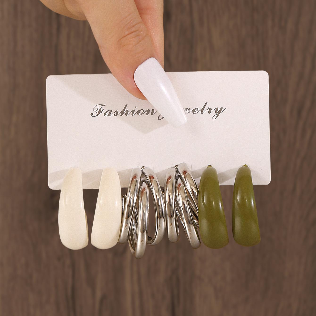 

Hot-selling Mori fresh earrings women s suit personalized creative ring water drop modeling ear jewelry