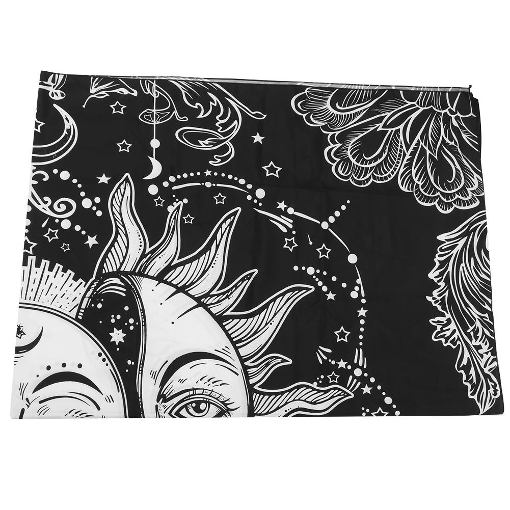 Bohemian Style Polyester Wall Hanging Blanket Carpet Tapestry for Home Bedroom Decoration150x130cm
