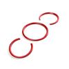 For Porsche Cayman Macan Boxster 718 987 981 Car Accessories Dashboard Gauge Trim Ring Sports Red Style