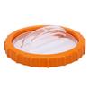 P07018 Orange Nut with P07019 Clear Lid, Plastic Pool Sand Filter, Leakproof Pressure Stability Pump Replacement Accessory for Pool