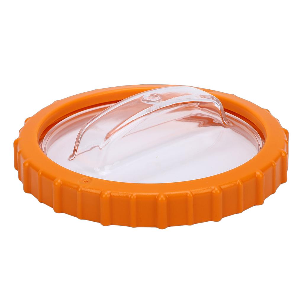 P07018 Orange Nut with P07019 Clear Lid, Plastic Pool Sand Filter, Leakproof Pressure Stability Pump Replacement Accessory for Pool
