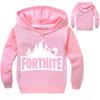 Kids Sleeve Long Hoodie Coat Boys Girls Game Fortnite Printed Sweater Hooded