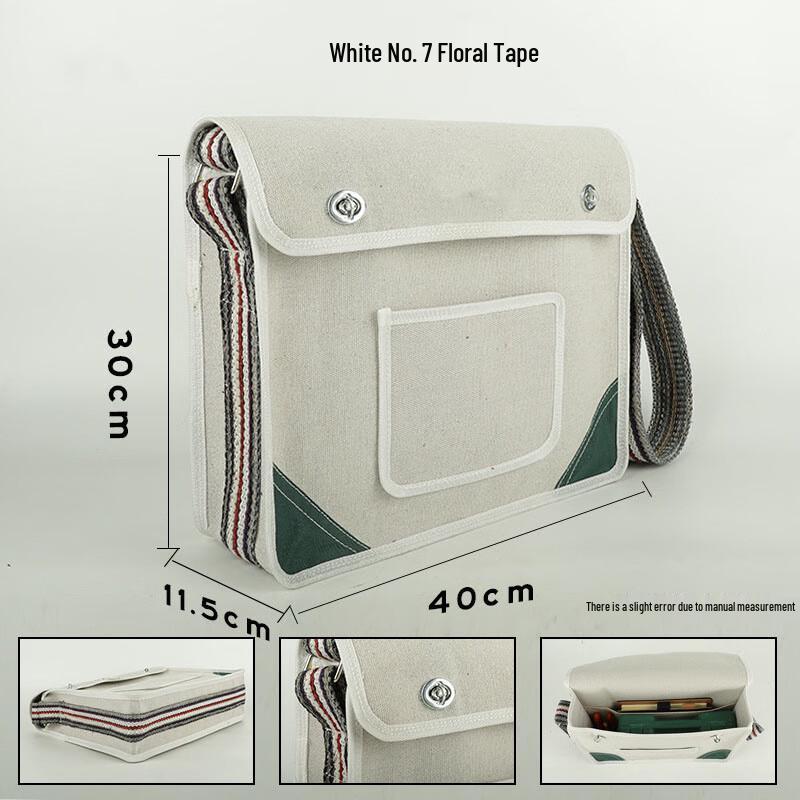 Heavy-Duty Canvas Multi-functional Tool Bag