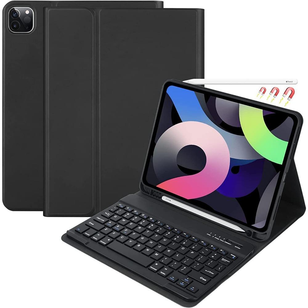 Leather Keyboard Case for iPad 10 102 Air 5 with Pencil Slot Pro 129 97 Bluetooth Keyboard Protective Cover